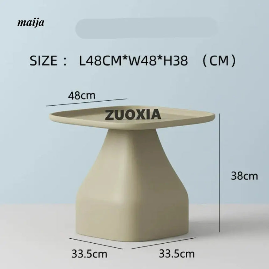 LOWERLEFT Plastic Bedside Storage Cabinet from Lower Left