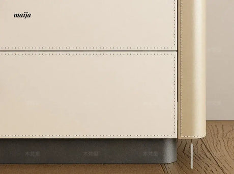 Jacobson Leather Wrap Chest of Drawers from Mufanli