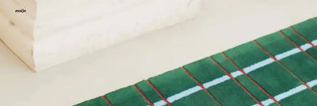 UNDERLAND Running Track Pattern Rug from UNDERLAND