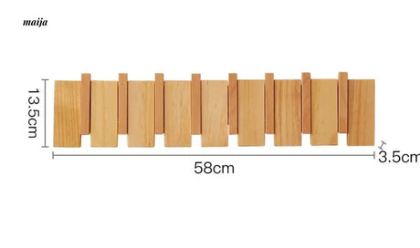KIMACHI Wooden Piano Key Coat Hooks from KIMACHI