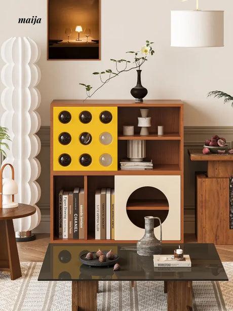 GUJI Solid Wood Chocolate Bean Storage Cabinet from GUJI