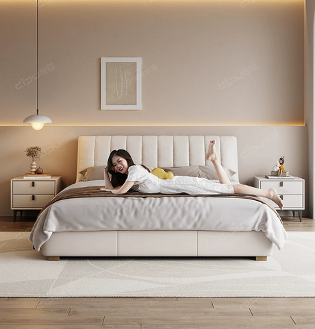 DIPU Demi Internet Celebrity Cream Bed from DIPU