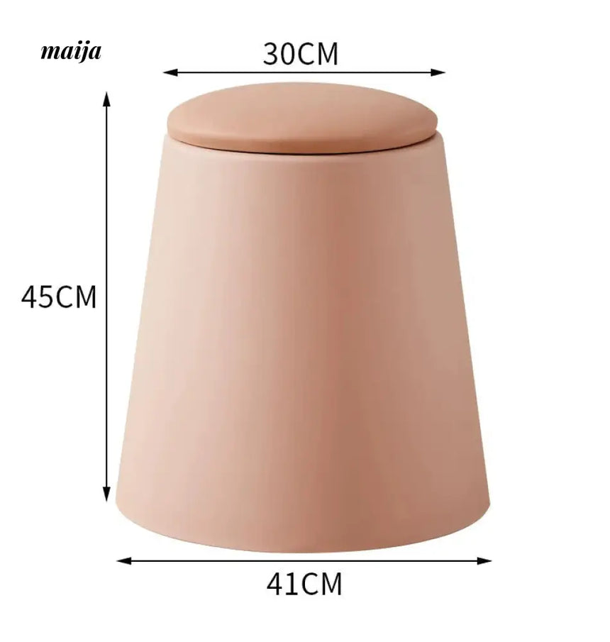 Stackable Round Stool (set of 2) from maija