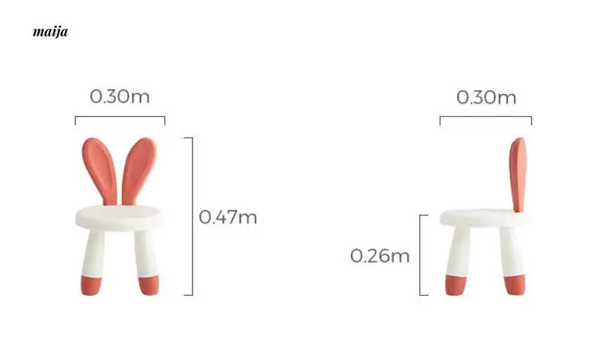 Rabbit Ear Kids Chair from Lin's Home