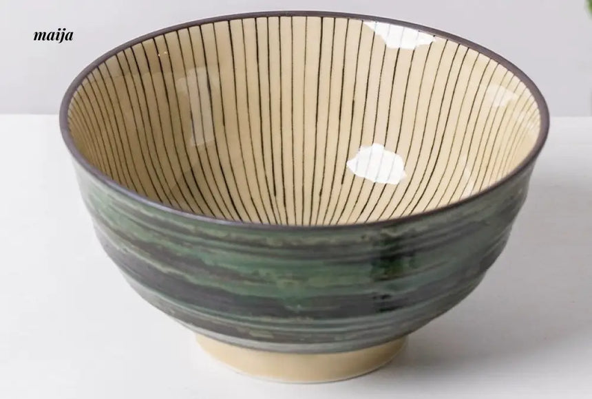OKADA YAKI 6-Inch Japanese Soup Bowl from OKADA YAKI