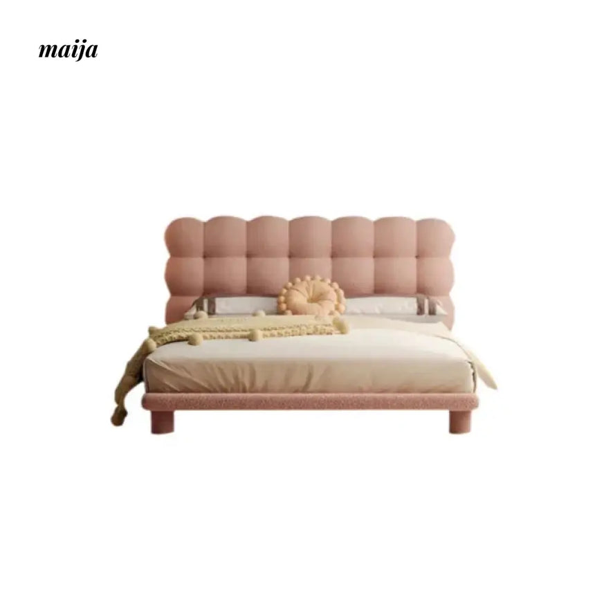 SONMO Cream Modern Cotton Bed French Style from SONMO