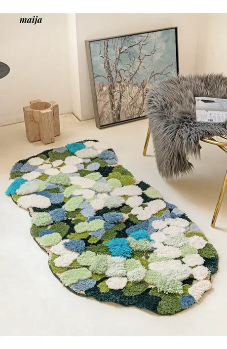 Monet Blooming Garden Rug from maija