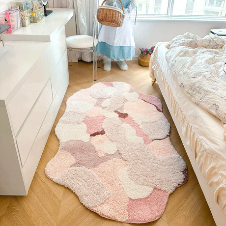 KENZAKI Sakura Snow Washable Rug from KENZAKI