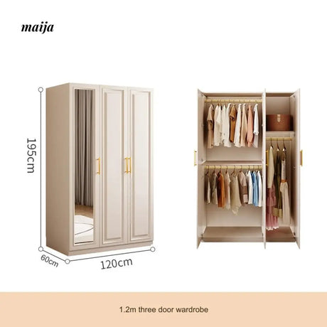 White Retro French Style Wardrobe from maija