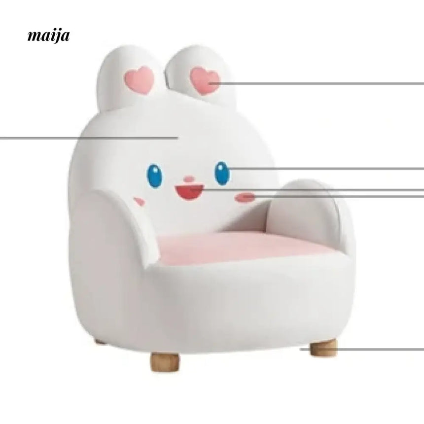 LINSYKIDS Cartoon Children's Reading Sofa from LINSY KIDS