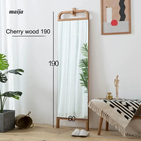 XIXI Rectangle Wood Frame Mirror from XIXI