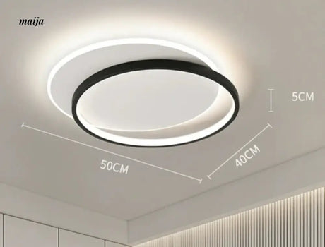 GVG Eternity Loop Ultra Thin LED Ceiling Light from Kaiyashi