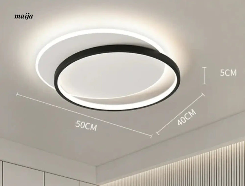GVG Eternity Loop Ultra Thin LED Ceiling Light from Kaiyashi