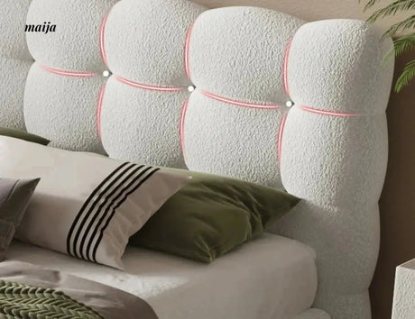 Bubble Minimalistic Fabric Bed from Kaiyashi