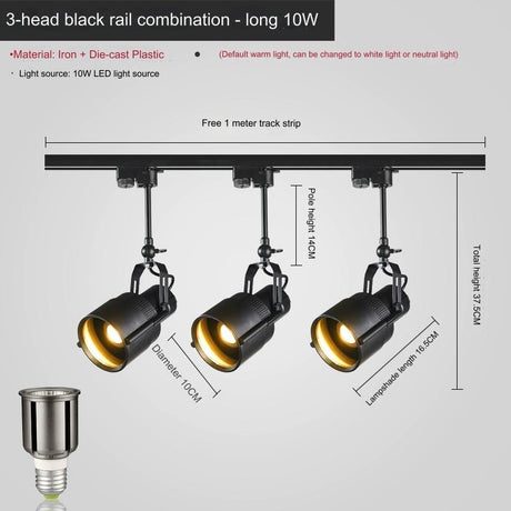 MODENG Retro Spotlight Bar Ceiling Light from MODENG