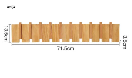 KIMACHI Wooden Piano Key Coat Hooks from KIMACHI