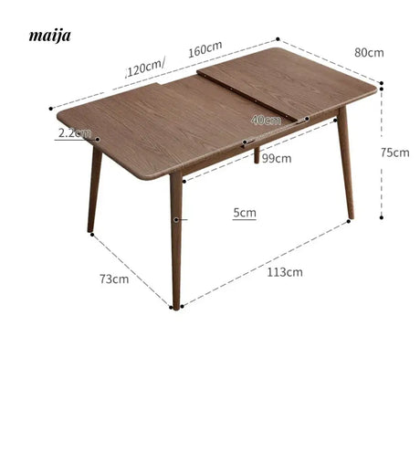 FUYUKI Extendable Dining Table from KENZAKI