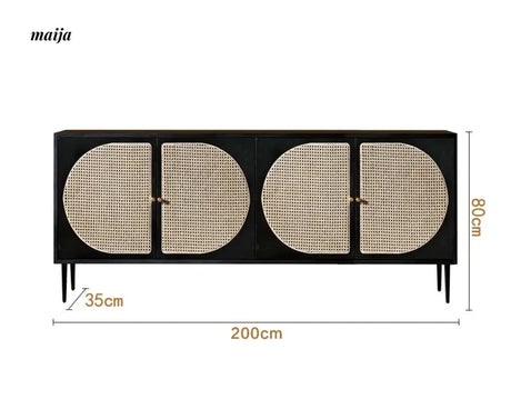 RATTAN CRAFTSMAN Living Room Rattan Cabinet from RATTAN CRAFTSMAN