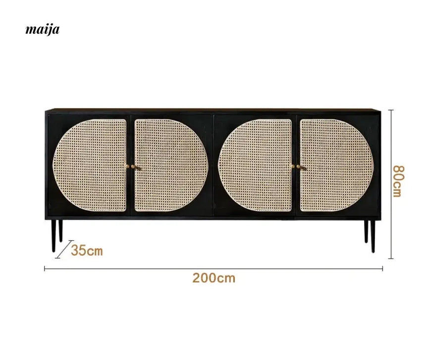 RATTAN CRAFTSMAN Living Room Rattan Cabinet from RATTAN CRAFTSMAN