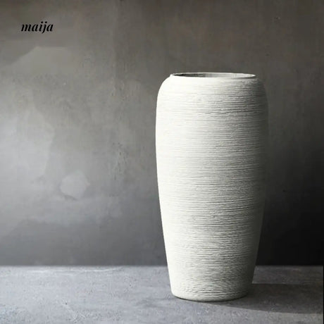 JOTO Retro Ceramic Large Vase Living Room Hotel Decoration from JOTO