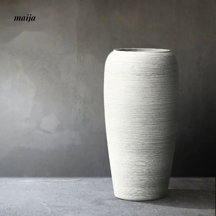 JOTO Retro Ceramic Large Vase Living Room Hotel Decoration from JOTO