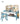 Nimbus Adjustable Primary School Desk Set from maija