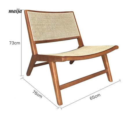RATTAN CRAFTSMAN Single Lazy Rattan Chair from RATTAN CRAFTSMAN