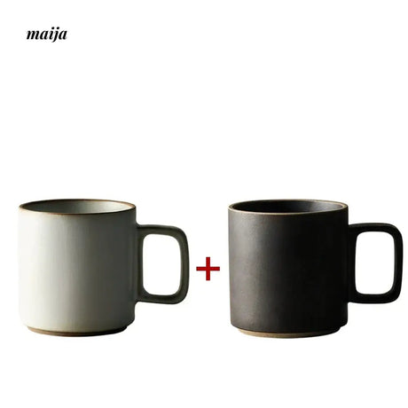 JOTO Japanese Retro Coffee Ceramics Set from JOTO