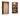 MEIHOUSE French Glass Door Romantic Bedroom Wardrobe Cabinet from MEIHOUSE