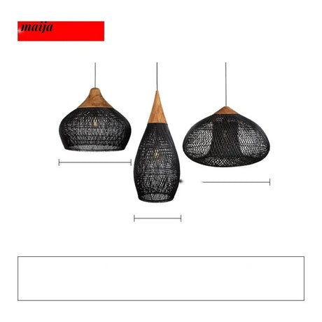 ZHONGSHAN Zen Rattan Chandelier for Restaurant from ZHONGSHAN
