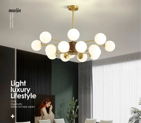 CH LIGHTING Magic Bean Copper Bedroom Ceiling Lamp from CH LIGHTING