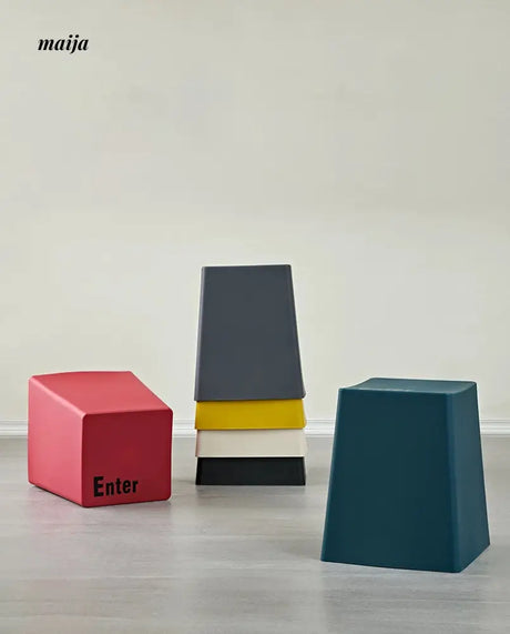Colourful Enter Key Stool from maija