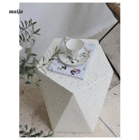 Terrazo Diamond Side Table from maija