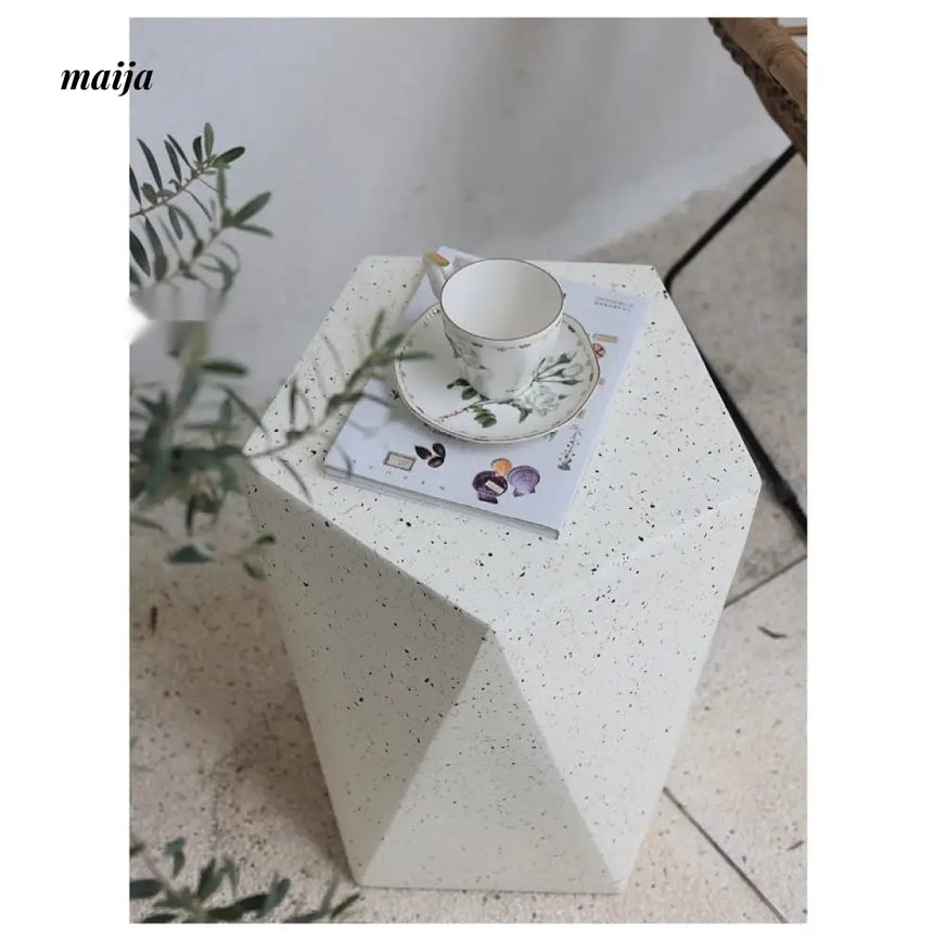 Terrazo Diamond Side Table from maija