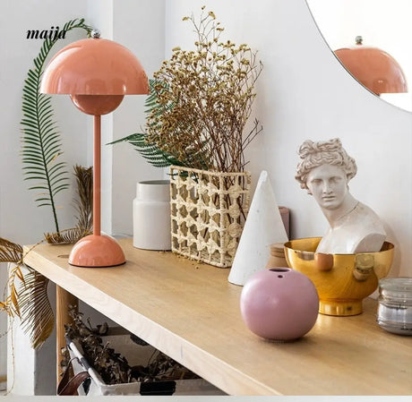 LYNN Scandinavian Clove Mushroom Table Lamp from Lynn's Lamp