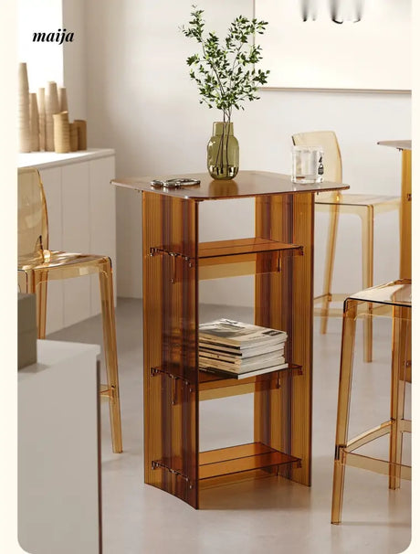 PUMPKIN BOX Nordic Acrylic Tall Table from PUMPKIN BOX