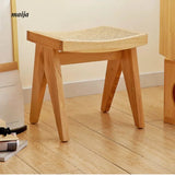 19 DREAM SPACE Japanese Entryway Shoe Stool from 19 DREAM SPACE