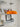 LYNN Orange Retro Restaurant Chandelier from Lynn's Lamp