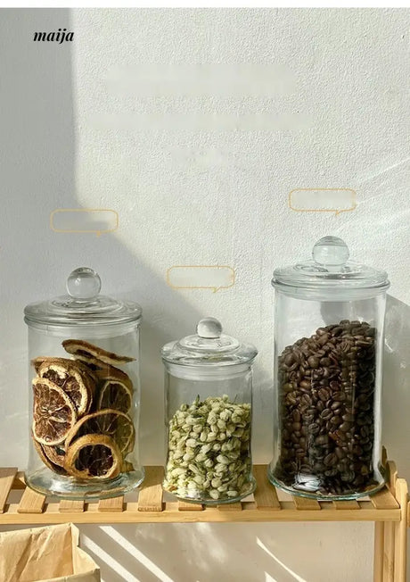 BANKE Glass Sealing Storage Tank for Coffee Beans from BANKE