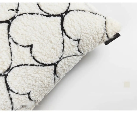HOUSE OF YINN Heart Shaped Rabbit Pillow Cushion from MOSE