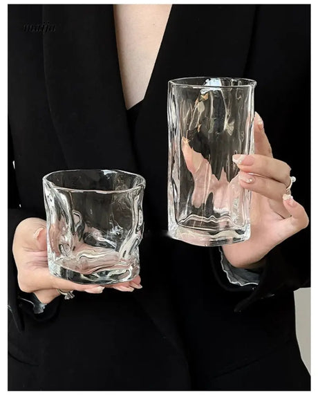 ANFAN Coffee Car Design Glass Wine Cup from OKADA YAKI