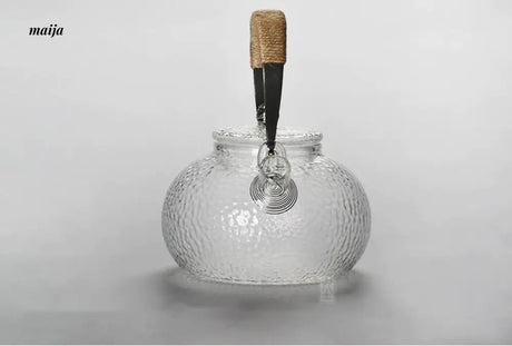 JOTO Hammered Glass Teapot Filtering Home Kung Fu Tea Kettle from MOSE