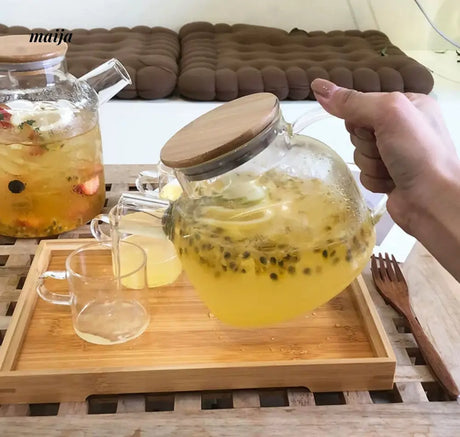 BANKE Glossy Explosion-Proof Fruit Teapot Set from BANKE