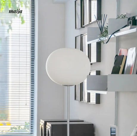 LYNN Danish Modern Glass Ball Floor Lamp from Lynn's Lamp