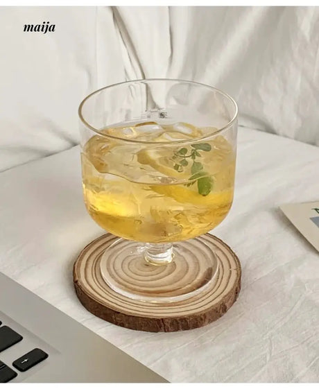 BANKE Transparent Glass Tall Juice Cocktail Glass from BANKE