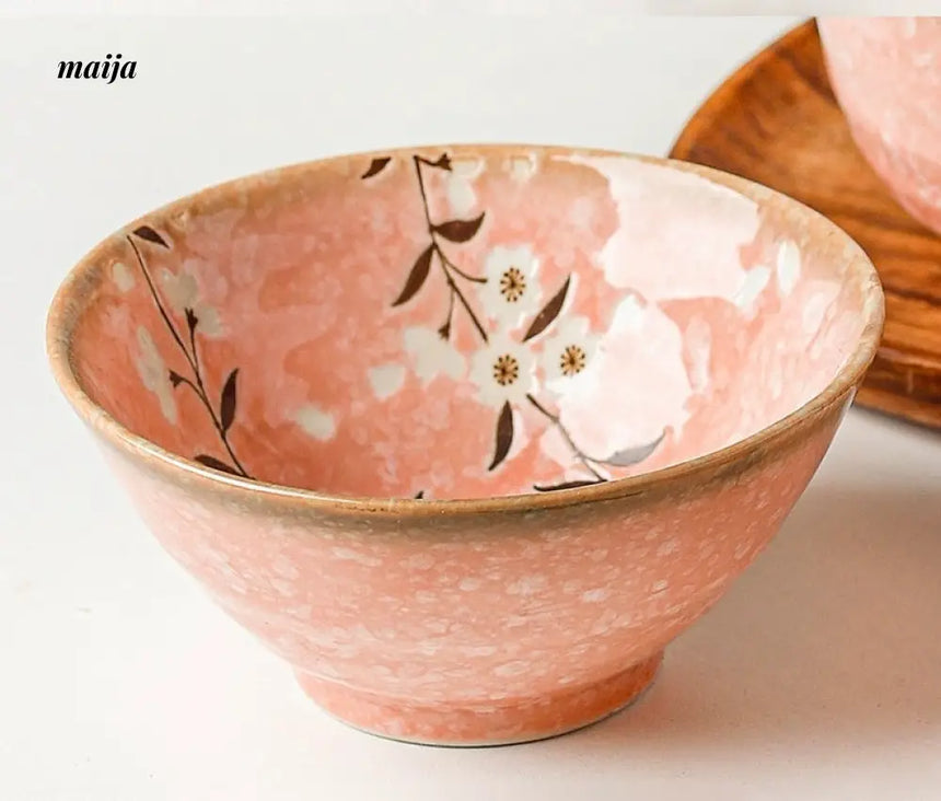 OKADA YAKI Cherry Blossom Rice Bowl from OKADA YAKI