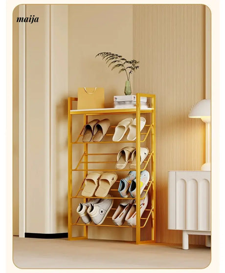 YUJIA Nordic Iron Shoe Rack Multi-Layer Storage from YUJIA