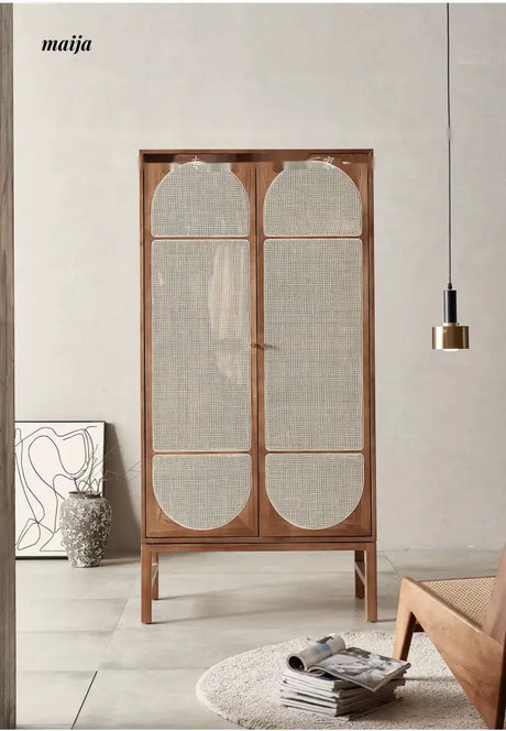 RATTAN CRAFTSMAN Retro Bedroom Wardrobe from RATTAN CRAFTSMAN
