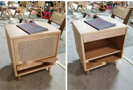 RATTAN CRAFTSMAN Wooden Bedside Cabinet from RATTAN CRAFTSMAN