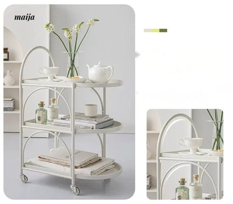 LIVINGPLUS Multi-Layer Snack Storage Cart from LIVINGPLUS